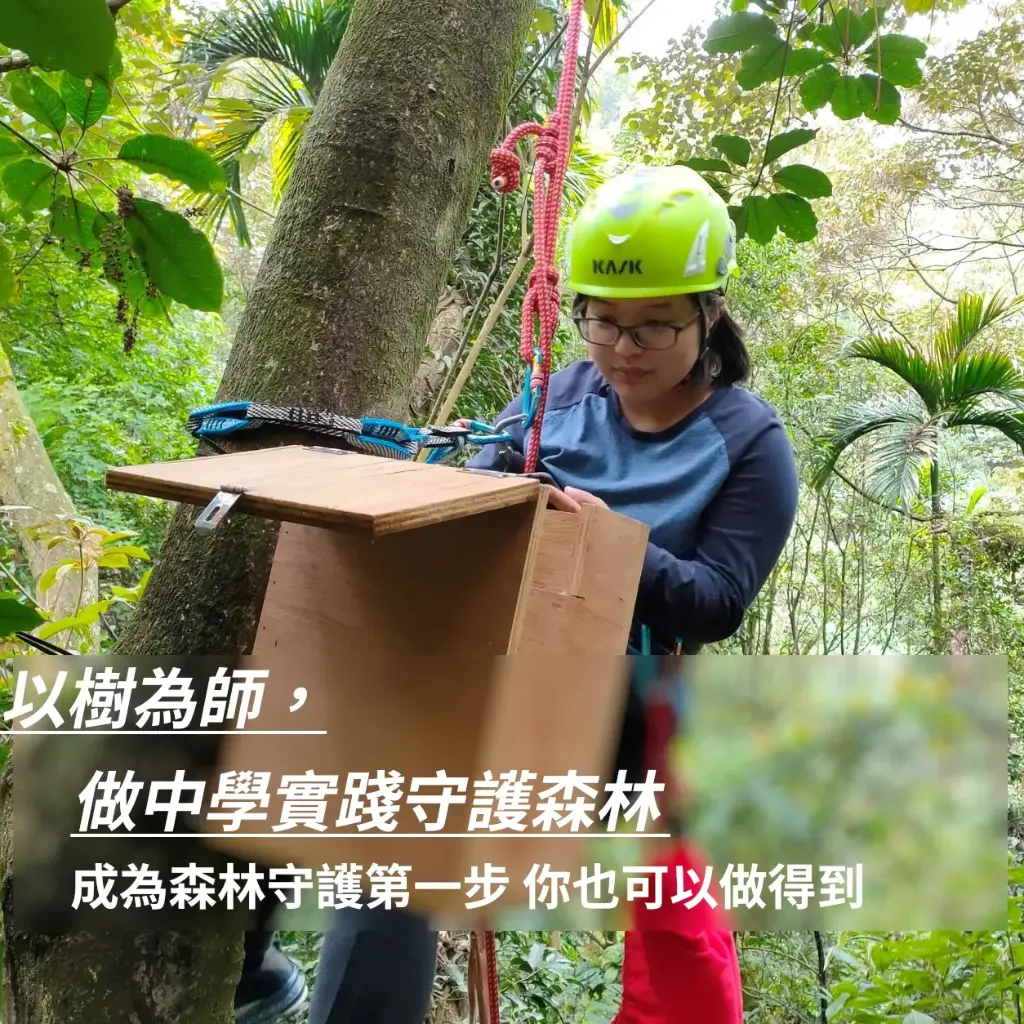 成為森林守護第一步 你也可以做得到